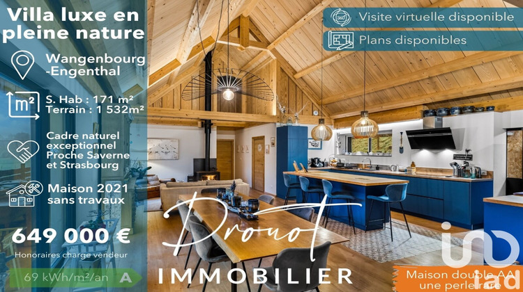 Ma-Cabane - Vente Maison Wangenbourg-Engenthal, 171 m²