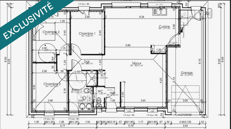 Ma-Cabane - Vente Maison Wanquetin, 90 m²