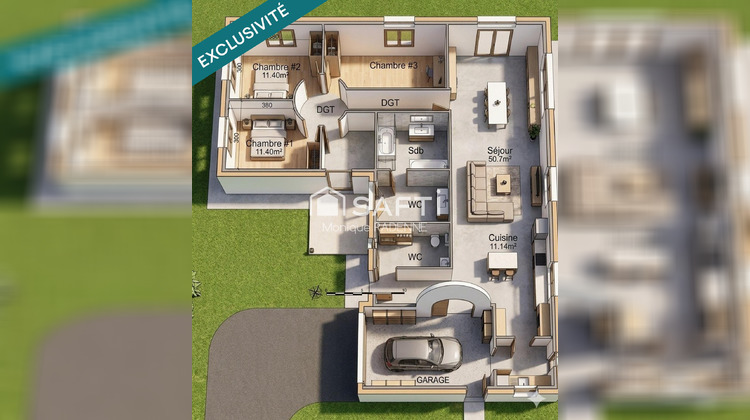 Ma-Cabane - Vente Maison Wanquetin, 125 m²