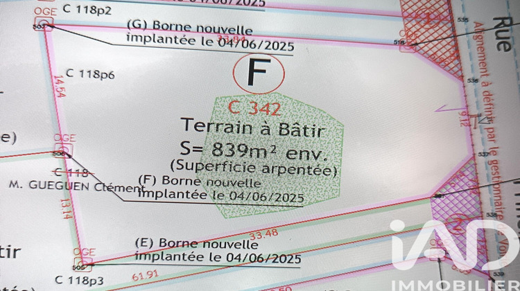 Ma-Cabane - Vente Terrain Écauville, 839 m²