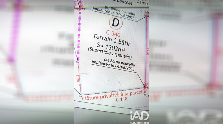 Ma-Cabane - Vente Terrain Écauville, 1302 m²