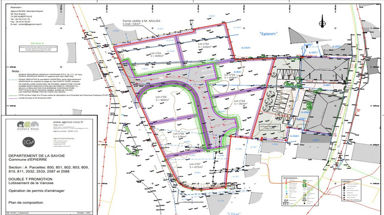 Ma-Cabane - Vente Terrain Épierre, 367 m²