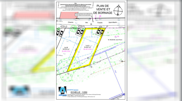 Ma-Cabane - Vente Terrain Étampes, 437 m²