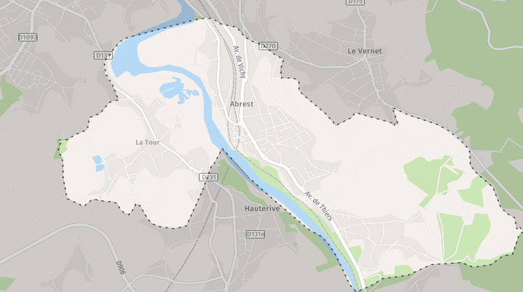 Ma-Cabane - Vente Terrain Abrest, 1500 m²