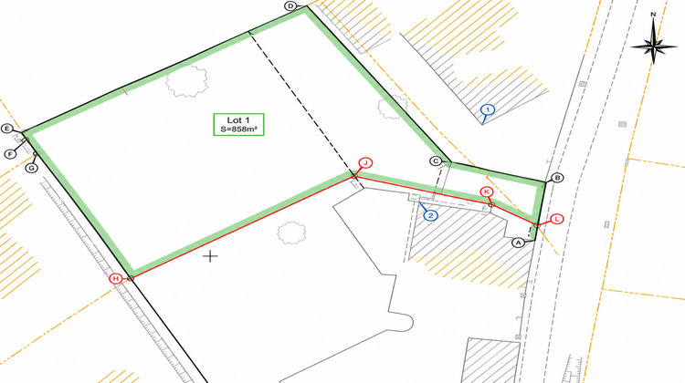 Ma-Cabane - Vente Terrain ACIGNE, 850 m²