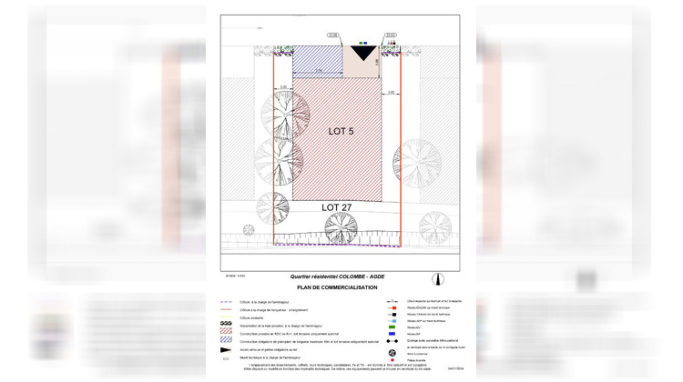 Ma-Cabane - Vente Terrain AGDE, 609 m²