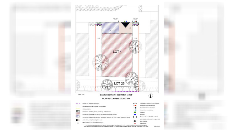 Ma-Cabane - Vente Terrain AGDE, 618 m²