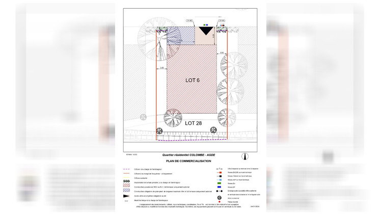 Ma-Cabane - Vente Terrain AGDE, 602 m²