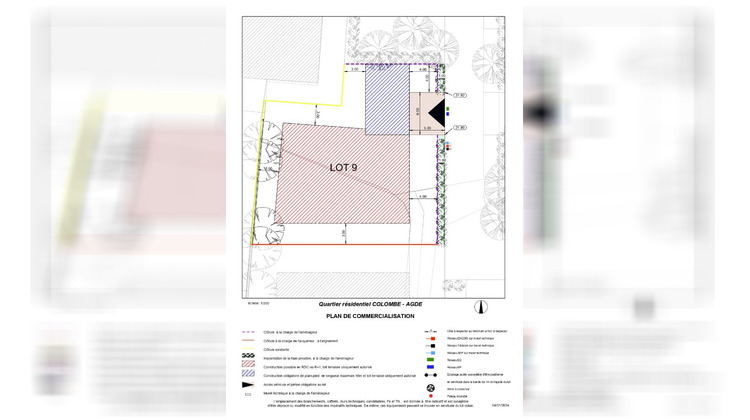 Ma-Cabane - Vente Terrain AGDE, 609 m²