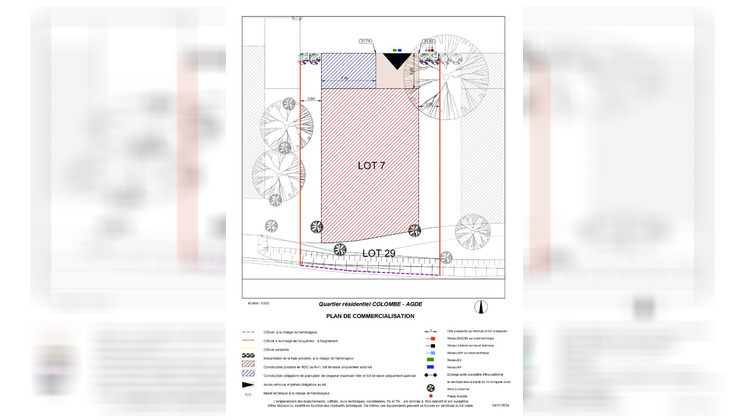 Ma-Cabane - Vente Terrain AGDE, 593 m²