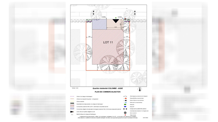 Ma-Cabane - Vente Terrain AGDE, 531 m²