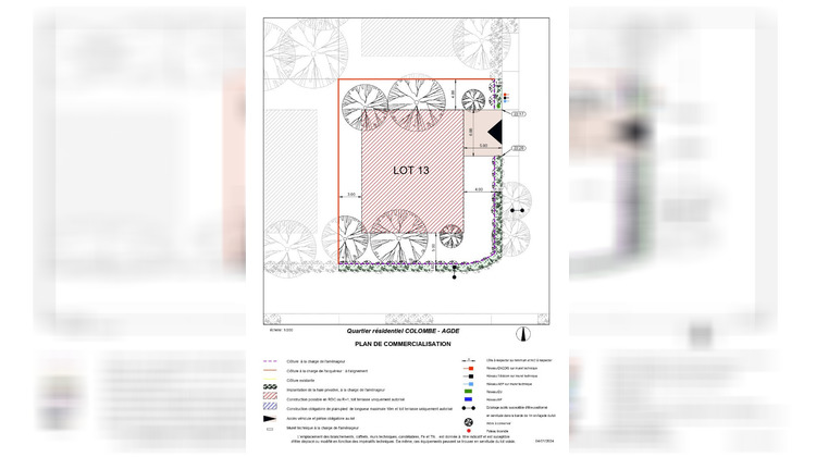 Ma-Cabane - Vente Terrain AGDE, 540 m²