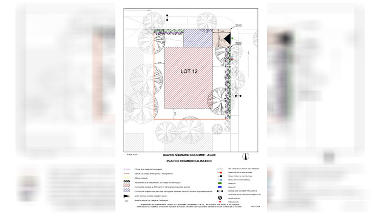 Ma-Cabane - Vente Terrain AGDE, 541 m²