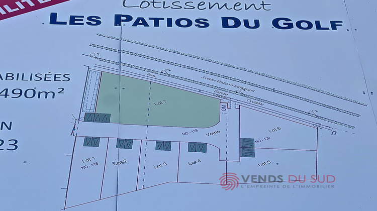 Ma-Cabane - Vente Terrain AGDE, 490 m²