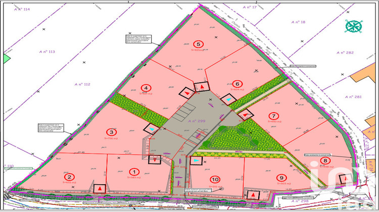 Ma-Cabane - Vente Terrain Agy, 925 m²