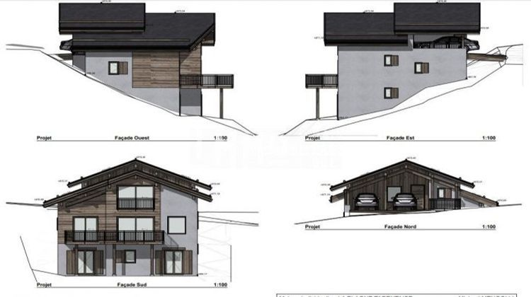 Ma-Cabane - Vente Terrain Aime-la-Plagne, 836 m²