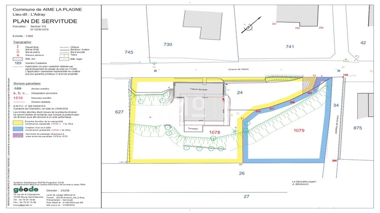 Ma-Cabane - Vente Terrain Aime-la-Plagne, 534 m²