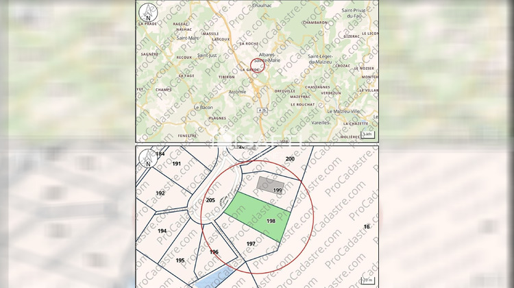 Ma-Cabane - Vente Terrain Albaret-Sainte-Marie, 862 m²