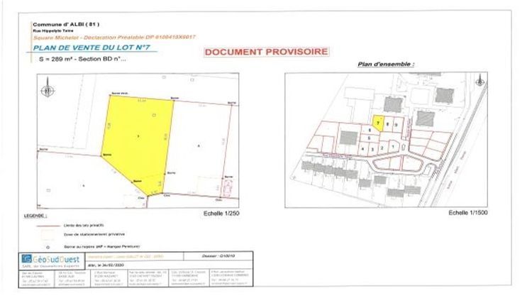 Ma-Cabane - Vente Terrain ALBI, 289 m²