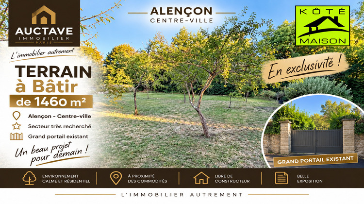 Ma-Cabane - Vente Terrain ALENCON, 1460 m²