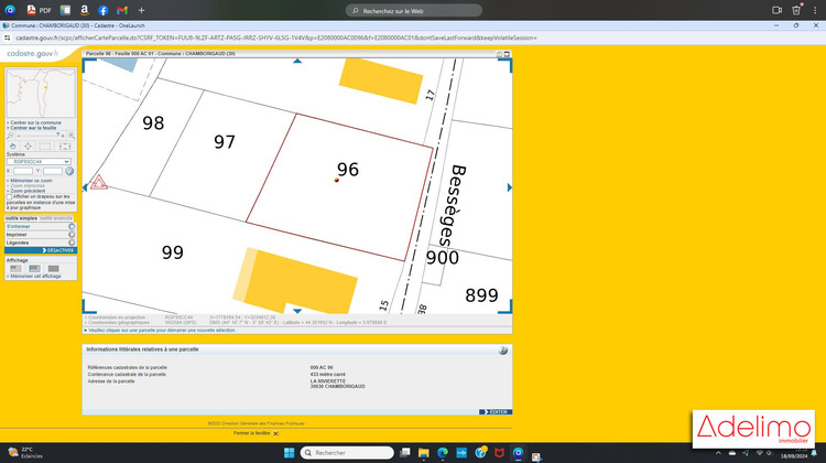 Ma-Cabane - Vente Terrain Alès, 851 m²