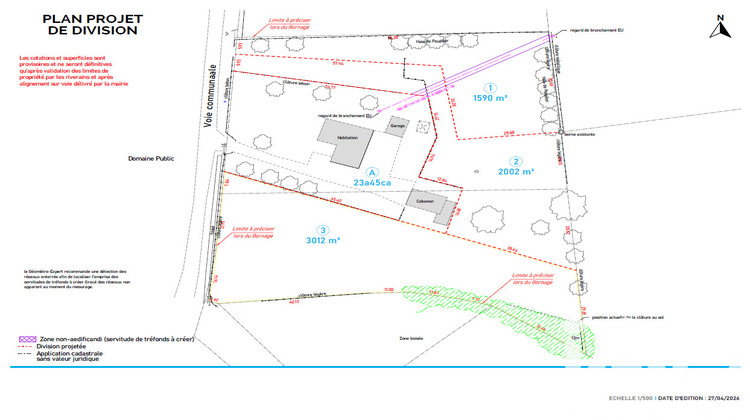 Ma-Cabane - Vente Terrain Allaire, 2002 m²