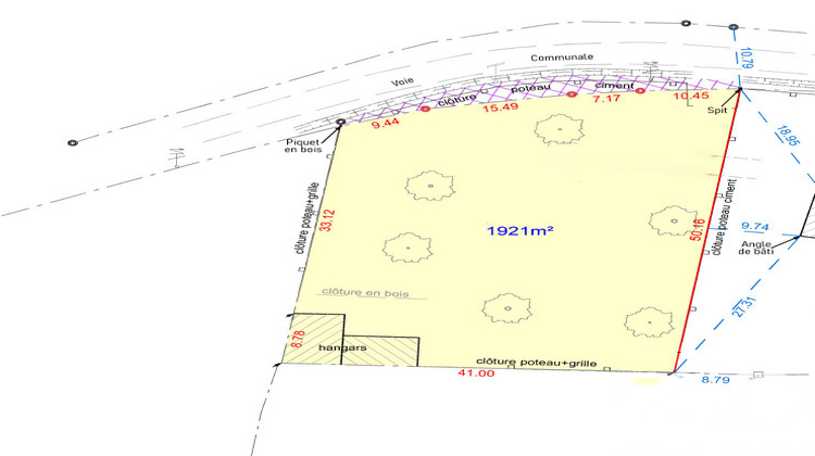 Ma-Cabane - Vente Terrain Allaire, 1921 m²