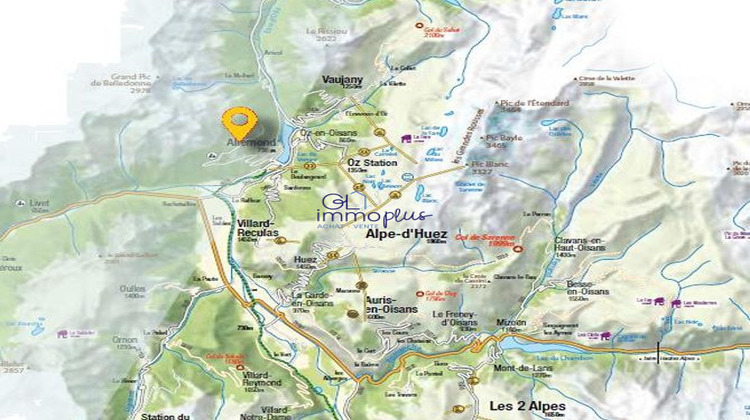 Ma-Cabane - Vente Terrain Allemond, 1359 m²