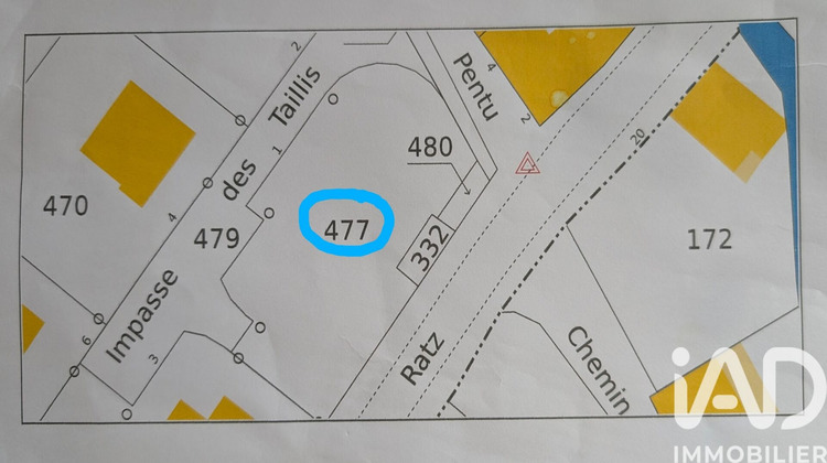 Ma-Cabane - Vente Terrain Allevard, 591 m²