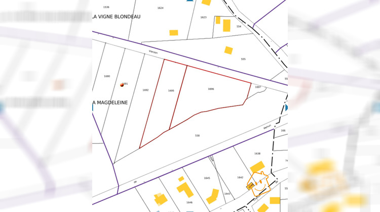 Ma-Cabane - Vente Terrain Allogny, 6384 m²
