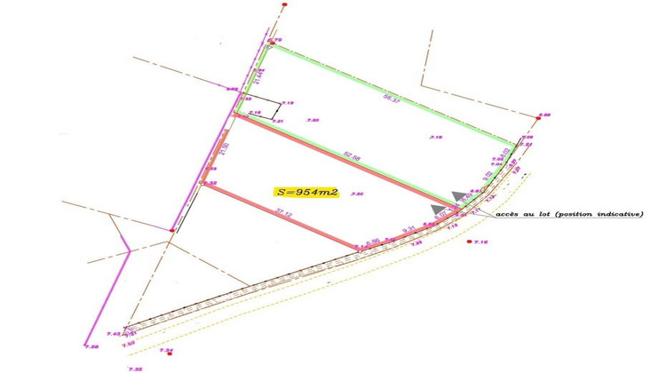 Ma-Cabane - Vente Terrain Ambares-Et-Lagrave, 954 m²