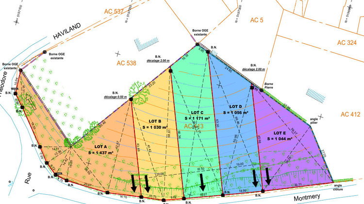 Ma-Cabane - Vente Terrain AMBAZAC, 1171 m²