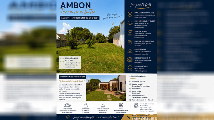 Ma-Cabane - Vente Terrain Ambon, 503 m²