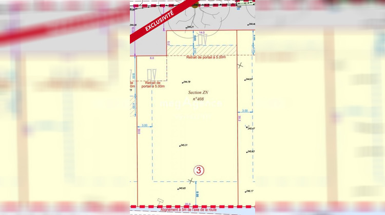 Ma-Cabane - Vente Terrain AMBRONAY, 672 m²