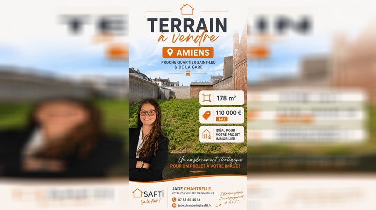 Ma-Cabane - Vente Terrain Amiens, 178 m²