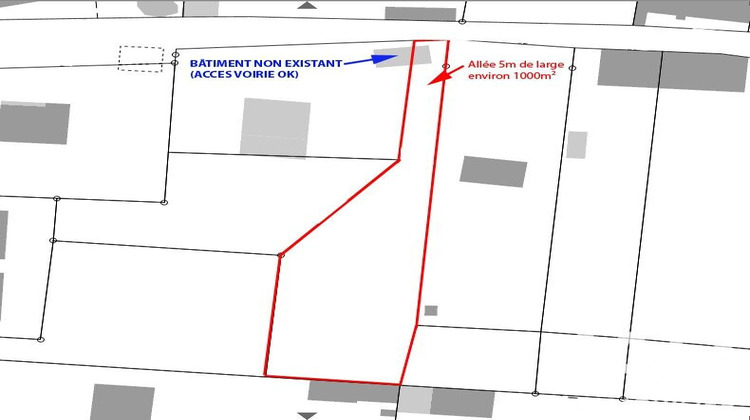 Ma-Cabane - Vente Terrain Amilly, 1000 m²