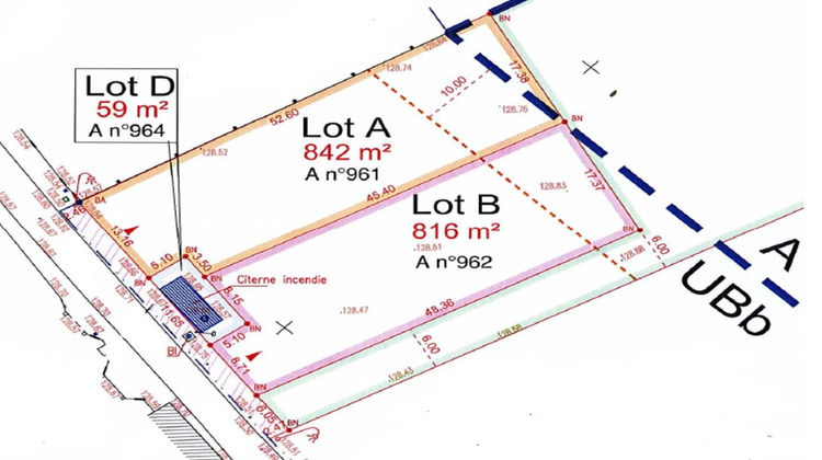 Ma-Cabane - Vente Terrain Anet, 816 m²