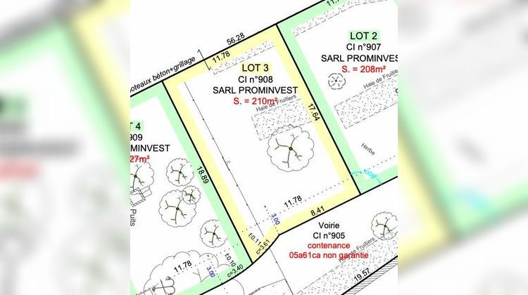 Ma-Cabane - Vente Terrain ANGERS, 210 m²