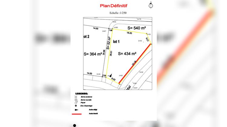 Ma-Cabane - Vente Terrain Angles, 434 m²