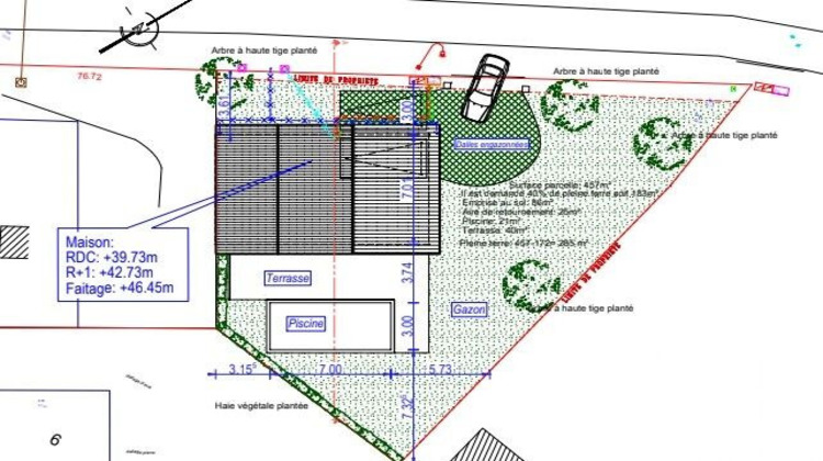 Ma-Cabane - Vente Terrain Anglet, 482 m²