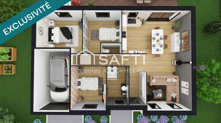 Ma-Cabane - Vente Terrain Annezin, 374 m²