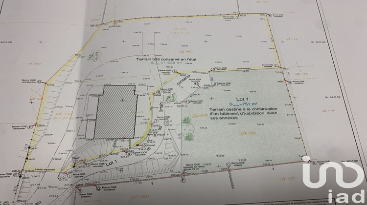 Ma-Cabane - Vente Terrain Arceau, 751 m²