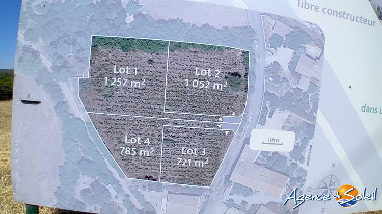 Ma-Cabane - Vente Terrain Argens-Minervois, 785 m²