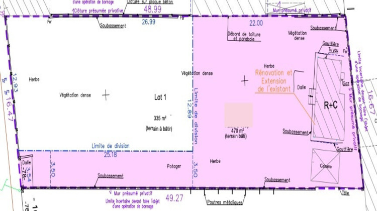 Ma-Cabane - Vente Terrain ARGENTEUIL, 810 m²