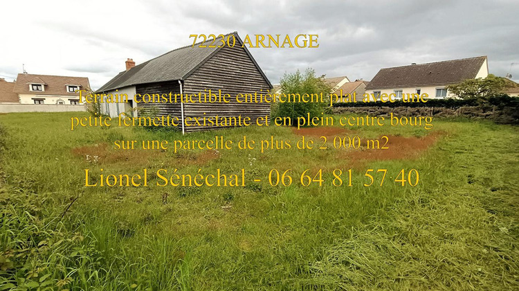 Ma-Cabane - Vente Terrain ARNAGE, 2029 m²