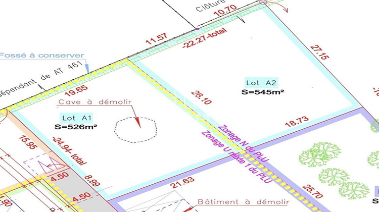 Ma-Cabane - Vente Terrain ARNAGE, 1071 m²