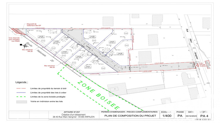Ma-Cabane - Vente Terrain Arpajon, 269 m²