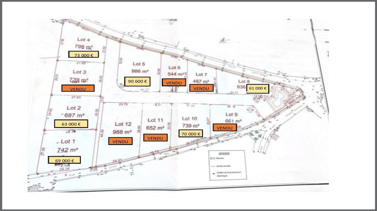 Ma-Cabane - Vente Terrain Artonne, 742 m²