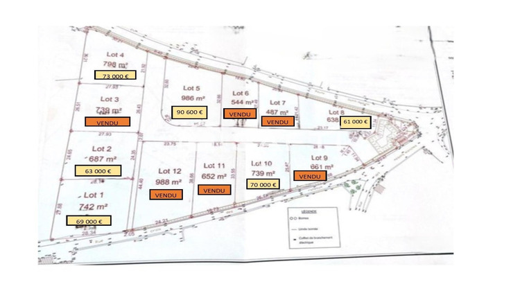 Ma-Cabane - Vente Terrain Artonne, 798 m²