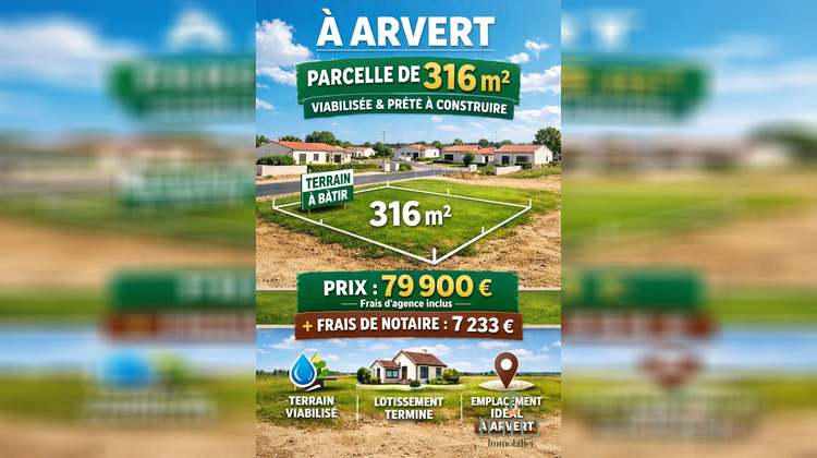 Ma-Cabane - Vente Terrain Arvert, 316 m²